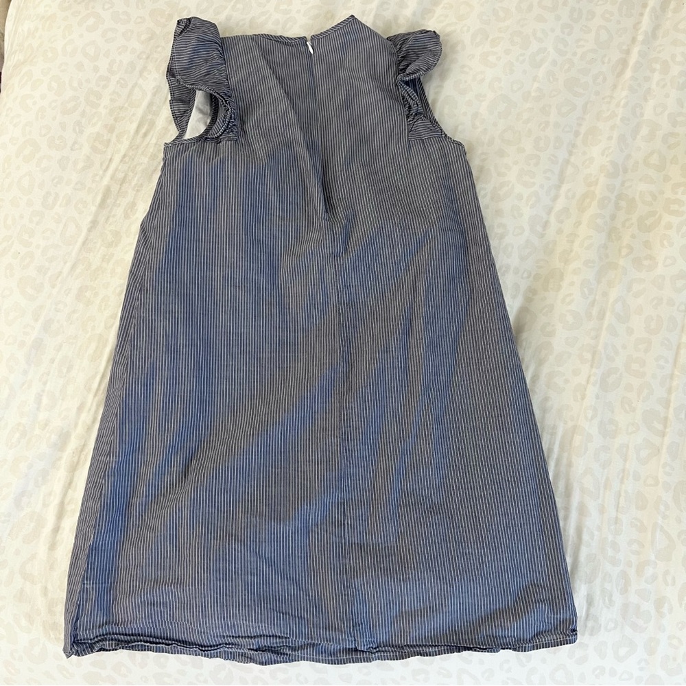 Express Striped Ruffle Dress - Picture 3 of 4